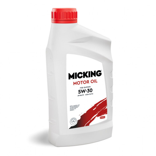 Моторное масло Micking Motor Oil EVO1 5W-30 синтетическое API SN/CF ACEA C2/C3 для бензиновых и дизельных двигателей 1л., арт M3122