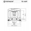 Фильтр масляный TOTACHI TC-1497 PE01-14-302 W 6018
