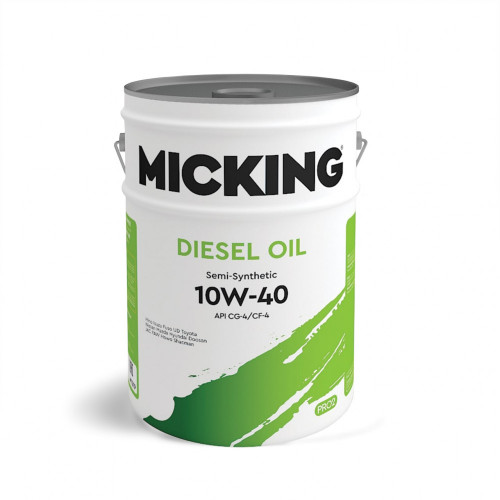 Моторное масло Micking Diesel Oil PRO2 10W-40 полусинтетическое API CG-4/CF-4 для дизельных двигателей 20л., арт M1219
